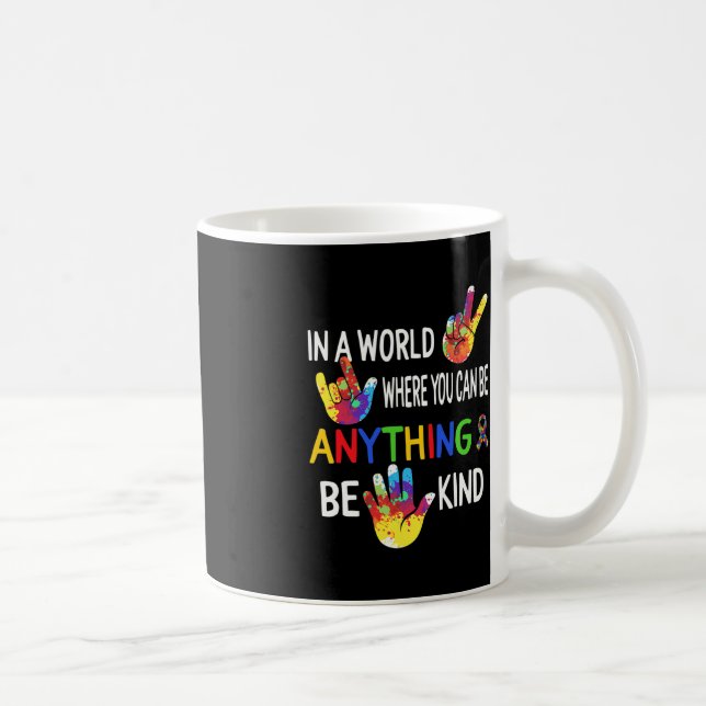 Mug Sensibilisation sur l'autisme Dans Le Monde Être C (Droite)