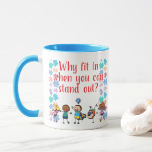 Mug Sensibilisation sur l'autisme dans pourquoi