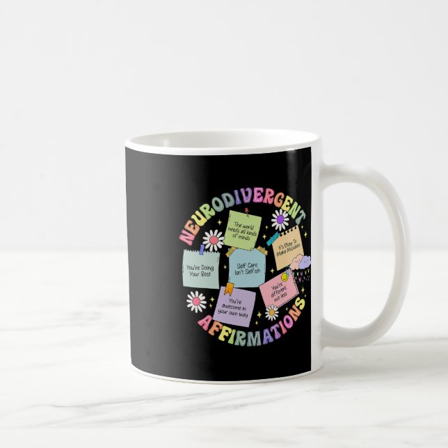 Mug Sensibilisation sur l'autisme des Affirmations Neu (Droite)