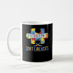 Mug Sensibilisation sur l'autisme des différences d'a