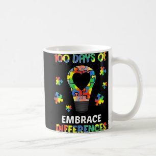 Mug Sensibilisation sur l'autisme Embrasser Différence
