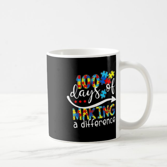 Mug Sensibilisation sur l'autisme Enfants Faire des di (Droite)