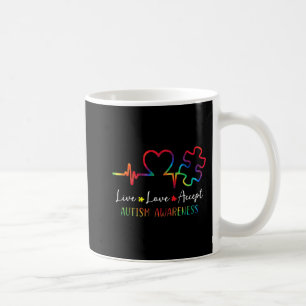 Mug Sensibilisation sur l'autisme Hommes Femmes Enfant