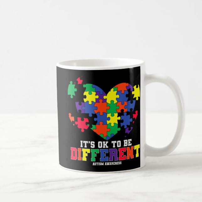 Mug Sensibilisation sur l'autisme Il est bon d'être un (Droite)