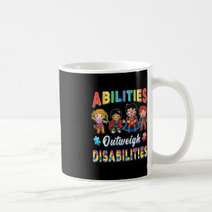 Mug Sensibilisation sur l'autisme Les capacités des ga