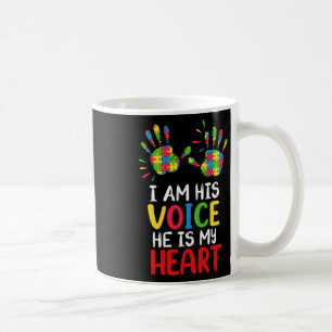 Mug Sensibilisation sur l'autisme Maman Papa