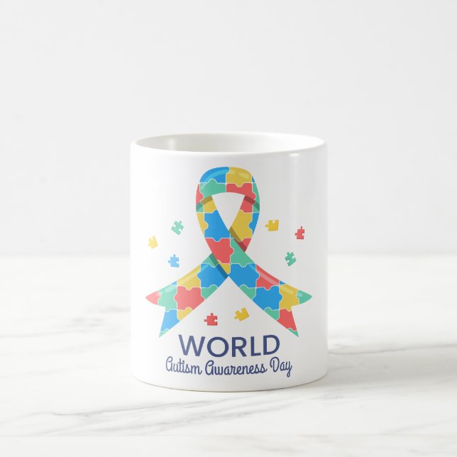 Mug Sensibilisation sur l'autisme mondiale (Centre)