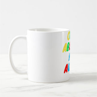 Mug sensibilisation sur l'autisme mondiale Mois Cure A