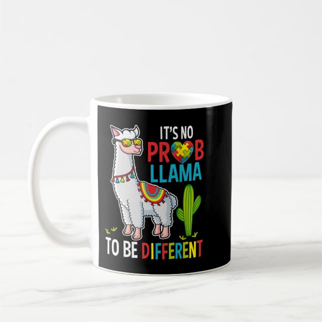 Mug Sensibilisation sur l'autisme Puzzle Pièces design (Gauche)