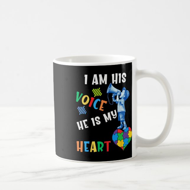 Mug Sensibilisation sur l'autisme Tee Autisme Maman Et (Droite)