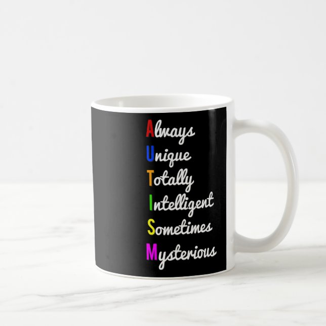 Mug Sensibilisation sur l'autisme toujours unique (Droite)