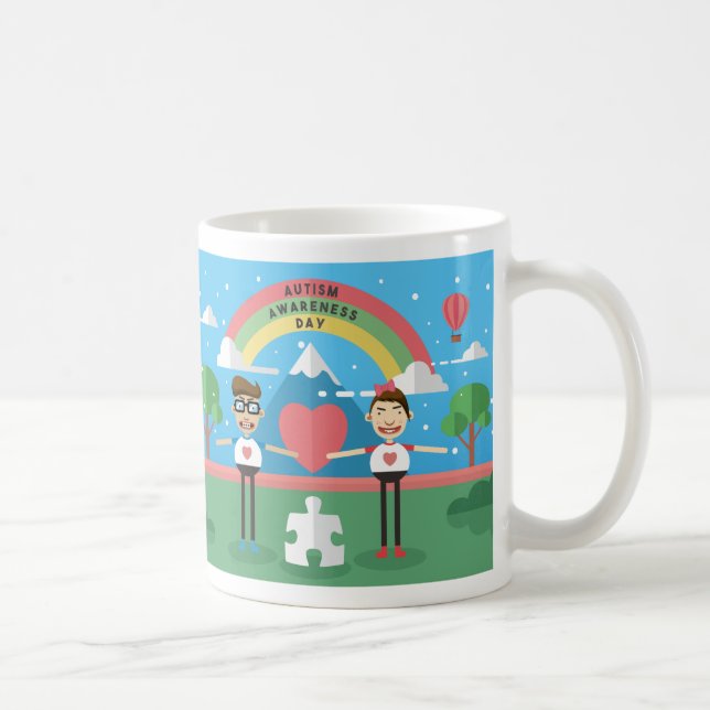 Mug sensibilisations sur l'autisme (Droite)