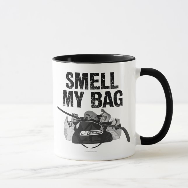 Mug Sentez mon sac (la puanteur d'hockey) (Droite)