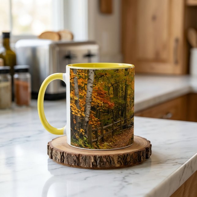 Mug Sentier d'automne (Créateur téléchargé)