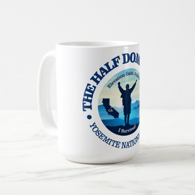 Mug Sentier semi-dôme (randonnée) (Devant gauche)