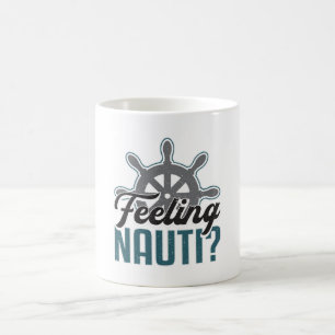 Mug Sentiment Nauti Bateau Voile Bateau Capitaine Funn