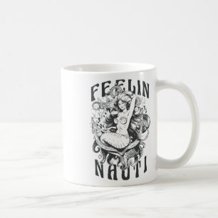 Mug Sentiment Nauti - Voile Yacht Bateau Été Et Plage