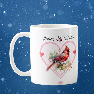 Mug Sentimentaire Rouge POUR TOUJOURS MA VALENTINE