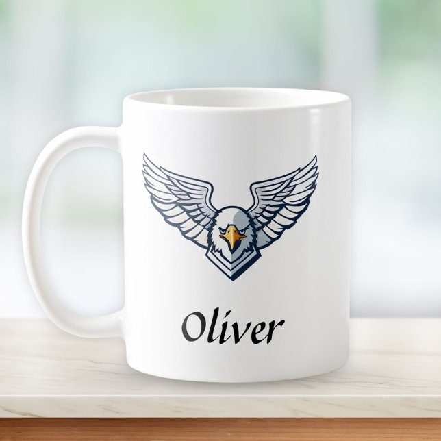 Mug S'envolez au-dessus du reste - Ailes d'aigle Perso (Créateur téléchargé)