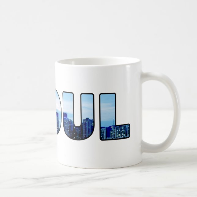 Mug Séoul Corée du Sud 005 (Droite)
