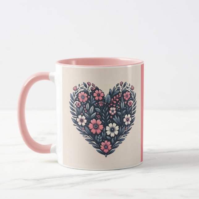 Mug "S'épanouir dans ses cadeaux" Café-Mug (Gauche)