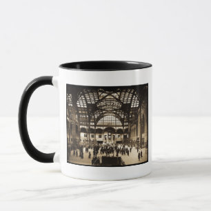 Mug Sépia 1910 de glissière de lanterne magique de la