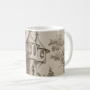 Mug Sepia Castle Turret