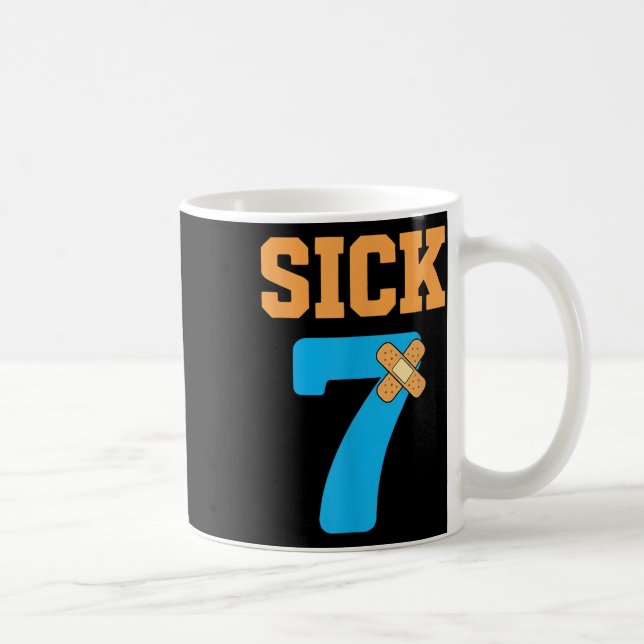 Mug Sept Malade Mème Six Sept Malade 7 Drôle Byndage  (Droite)