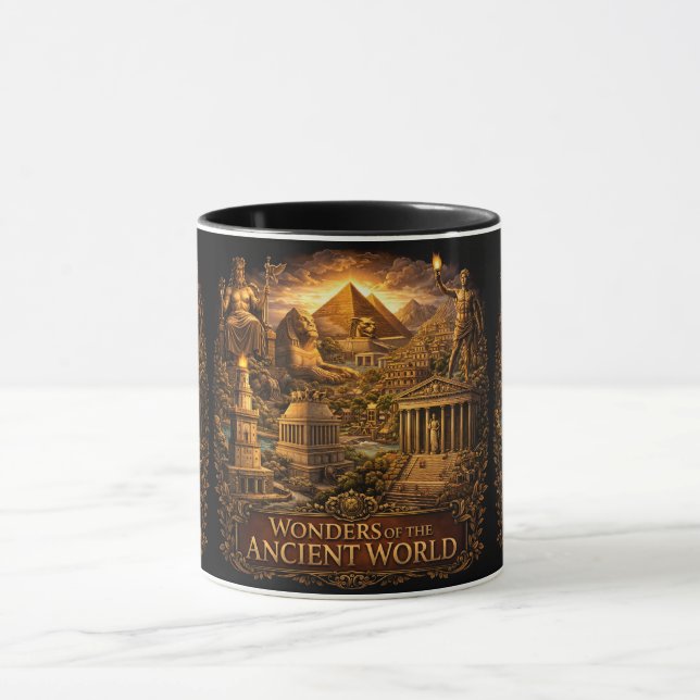 Mug Sept Merveilles du Monde Antique (Centre)