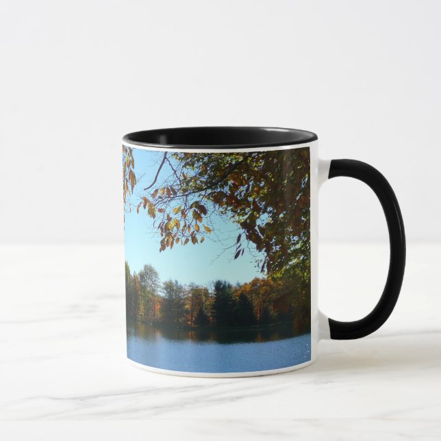 Mug Sept sources Automnes Arbres et Étang (Droite)
