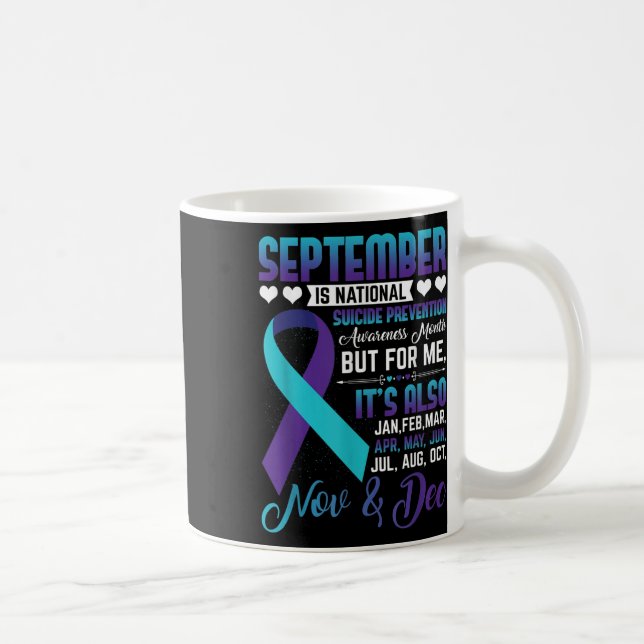 Mug Septembre : Sensibilisation nationale à la prévent (Droite)