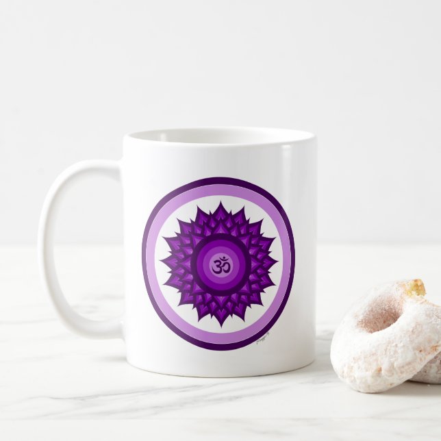 Mug Septième Chakra (Avec donut)