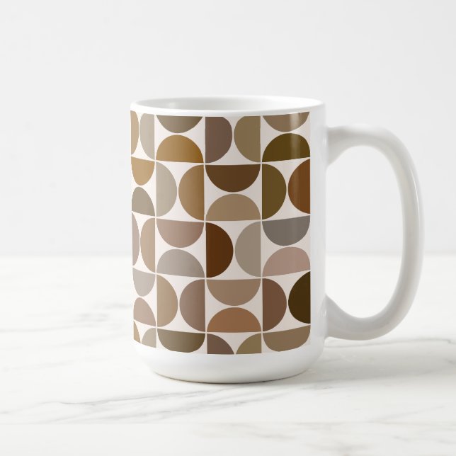 Mug Séquences MCM Browns+Cream Motif (Droite)