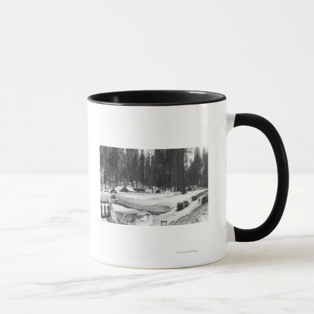 Mug Sequoia National Park Snow Scene in Village (Droite)