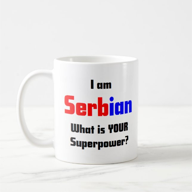 Mug serbian (Gauche)