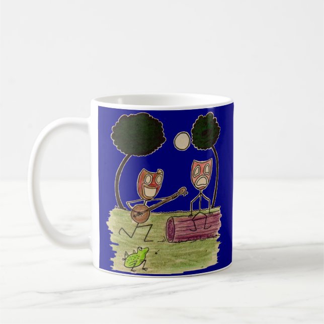 Mug Serenades comiques Tragédie par la pleine lune (Gauche)
