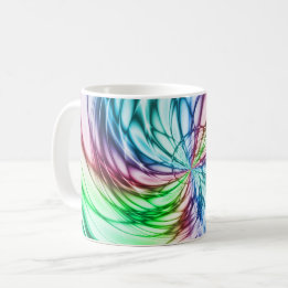 Mug Serendipité | Multicolor Fractal Art