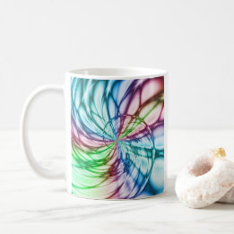 Mug Serendipité | Multicolor Fractal Art