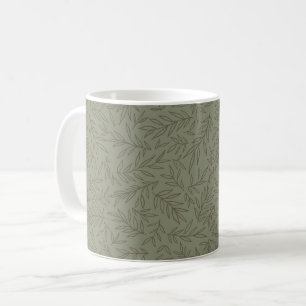 Mug Serene Sage Green   Forêt profonde calme ton sur t