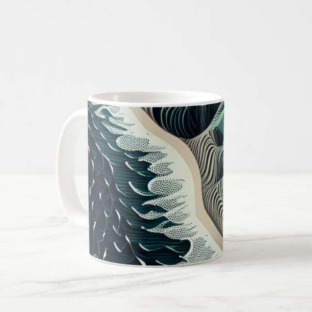Mug Serene Shores (Devant gauche)