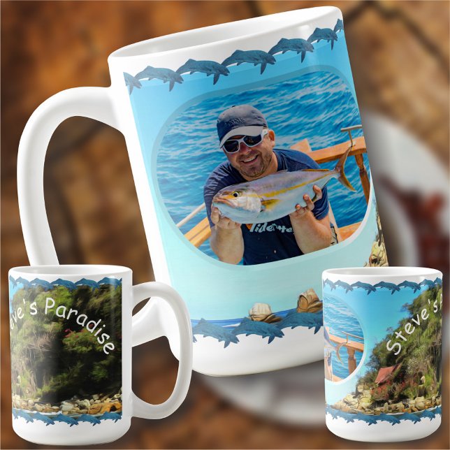 Mug Serene Yelapa Fishing Paradise 0758 (Créateur téléchargé)