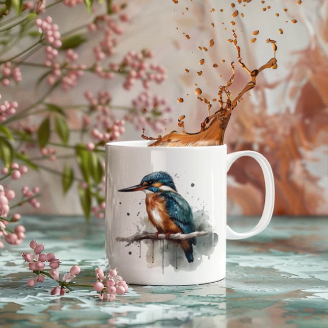Mug Sérénité du martin-pêcheur (Créateur téléchargé)