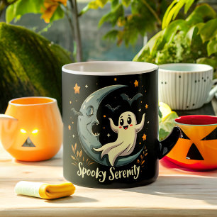 Mug Sérénité Éffrayante personnalisée Fantôme d'Hallow