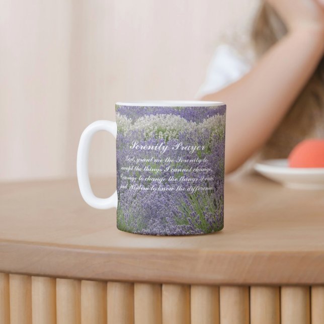 Mug Sérénité Prière Lavande Jardin Floral (In Situ Table)
