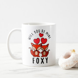 Mug Serez-Vous Foxy À Moi - Fox Lover Saint-Valentin