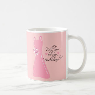 Mug "Serez-vous ma demoiselle d'honneur ? "