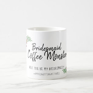 Mug Serez-vous ma demoiselle d'honneur cadeau de fête