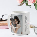 Mug Serez-Vous Ma Femme D'Accueil ? 2 photo<br><div class="desc">Pourquoi ne pas demander à vos besties d'être une demoiselle d'honneur à votre mariage avec cette simple photo-keepsaké Coffee Mug. Peut être changée en Maid of Honor, Flower Girl etc. Le cadeau de proposition de mariage parfait qui fera sourire vos filles et les laissera avec un souvenir qu'ils apprécieront pendant...</div>