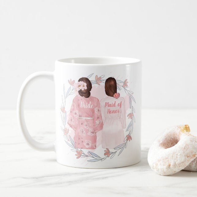 Mug Serez-vous ma femme de ménage d'honneur ? (Avec donut)