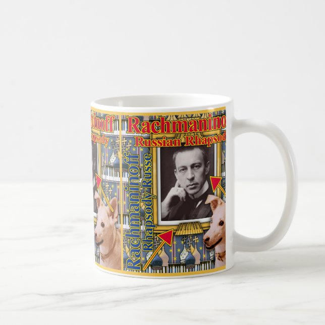 Mug Sergei Rachmaninoff (Droite)